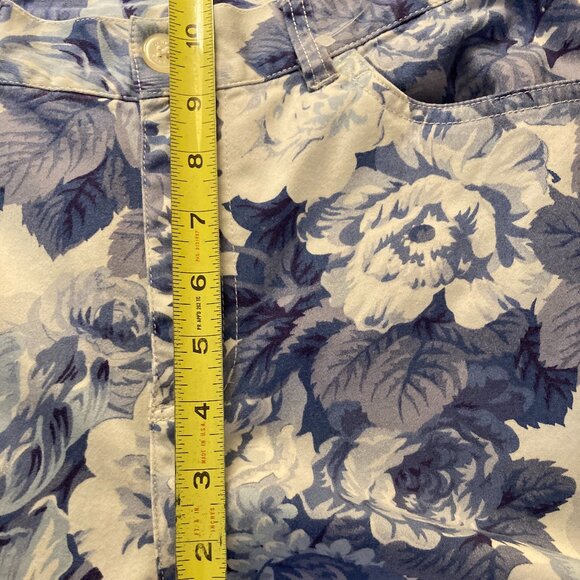 Lauren (Ralph) Jeans 8P Blue & White Floral - Picture 12 of 12